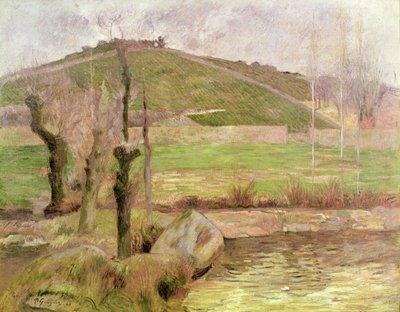 Paesaggio vicino a Pont-Aven, 1888 da Paul Gauguin